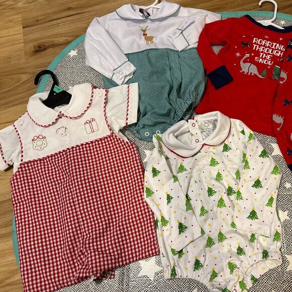 Southern Smocked Co Reindeer Bubble - Picture 3 of 4